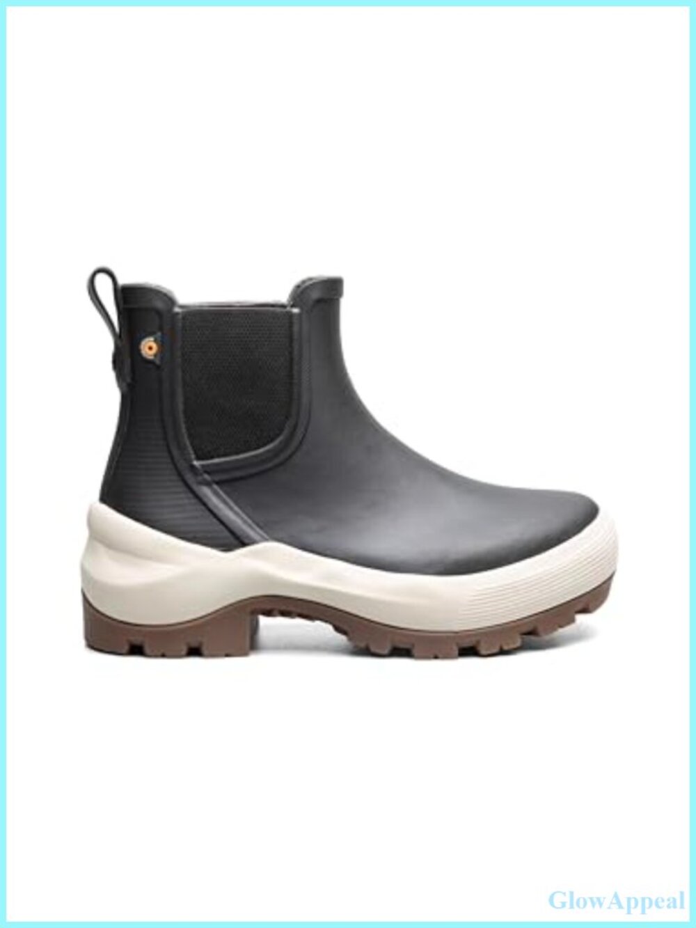 Waterproof Chelsea Ankle Boots Lightweight Rugged Slip-On Rain Boots